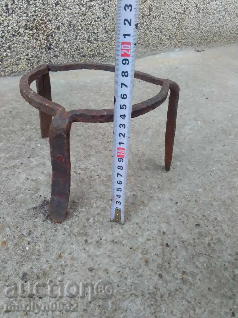 Delivery of An old forged sack, fireplace, grill, wrought iron Delivery of An old forged sack, fireplace, grill, wrought iron