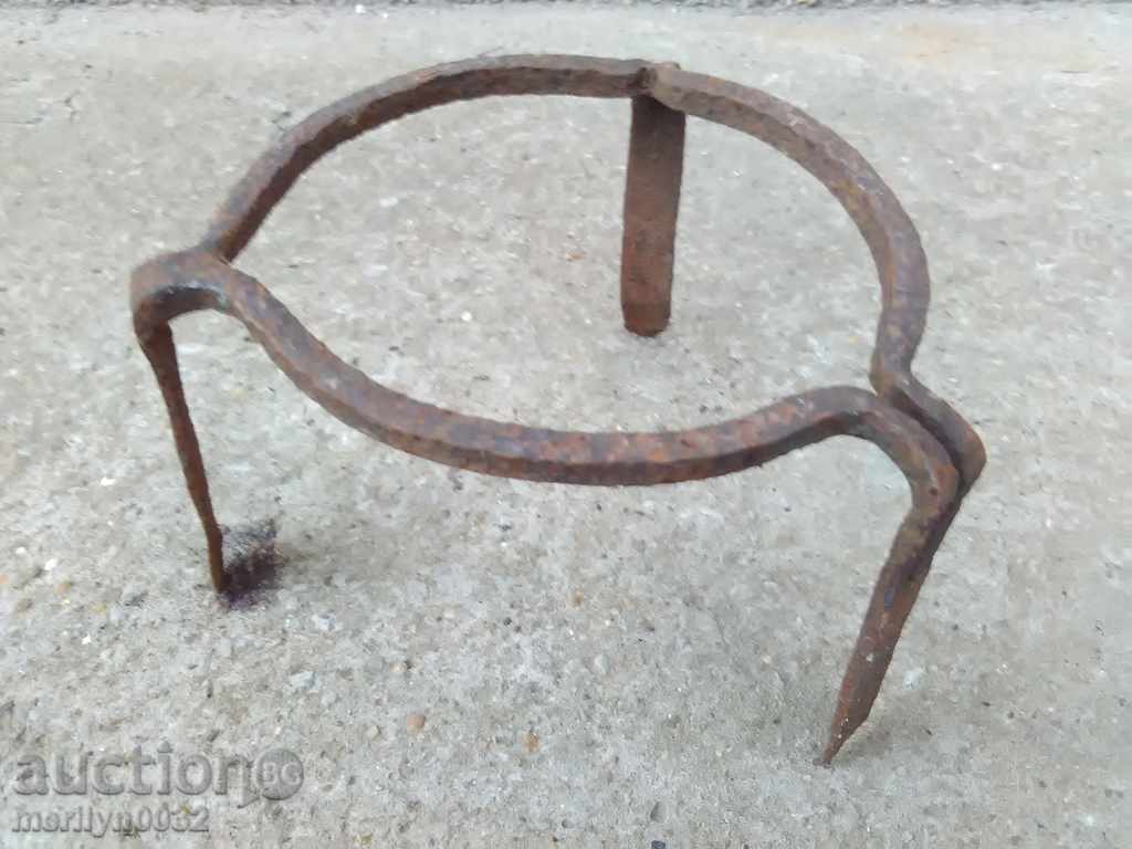 An old forged sack, fireplace, grill, wrought iron - 7 An old forged sack, fireplace, grill, wrought iron - 7