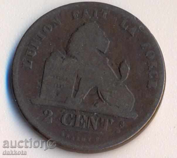 Belgia 2 centime 1836