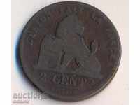 Βέλγιο 2 centimes 1836