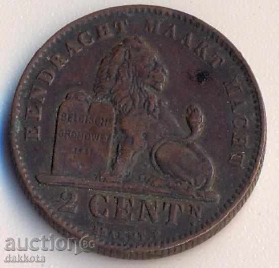Βέλγιο 2 centimes 1911, DER BELGEN