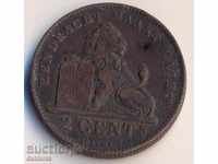 Βέλγιο 2 centimes 1911, DER BELGEN
