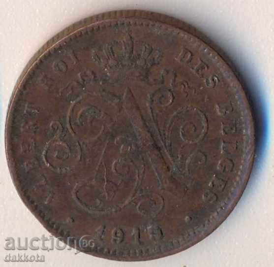 Βέλγιο 2 centimes 1919, DES Belges