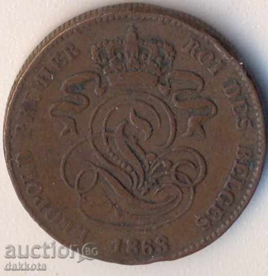 Belgia 2 centime 1863, DES Belges cu preț 2.50 BGN | € 1.28 Belgia 2 centime 1863, DES Belges cu preț 2.50 BGN | € 1.28
