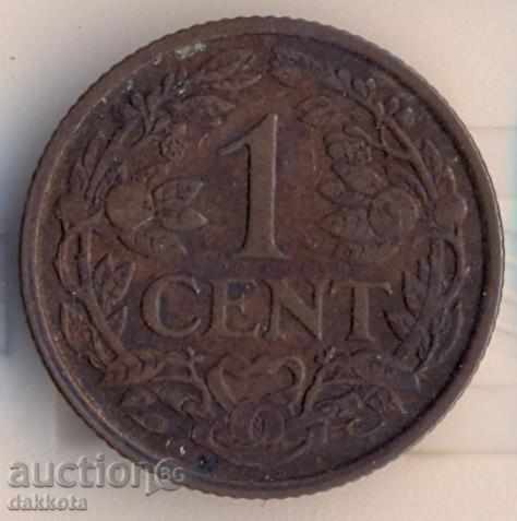 Холандия 1 цент 1930 година