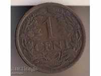 Холандия 1 цент 1915 година