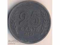 Olanda 25 cenți 1942, zinc