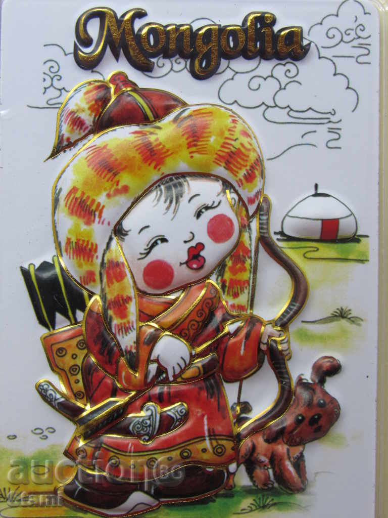 Auction Genuine 3D Magnet from Mongolia-8 series Auction Genuine 3D Magnet from Mongolia-8 series