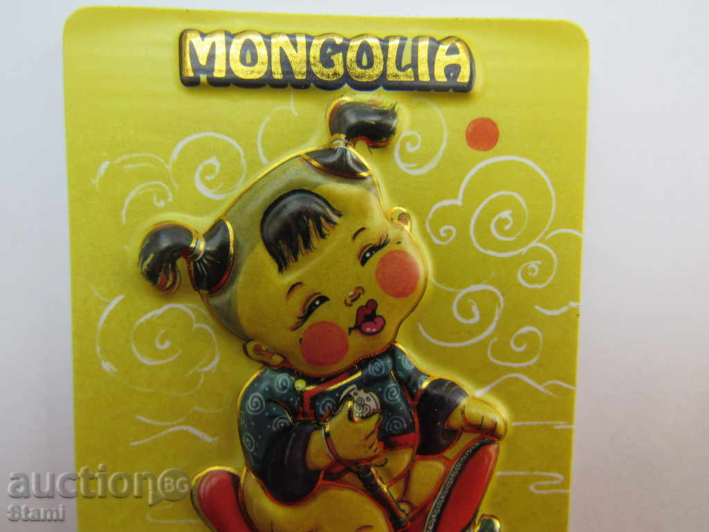 Authentic 3D Magnet from Mongolia-series-9 with price 6.50 BGN | € 3.32 Authentic 3D Magnet from Mongolia-series-9 with price 6.50 BGN | € 3.32