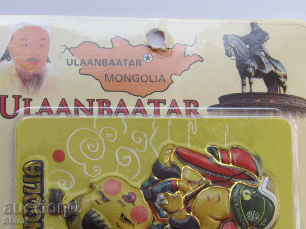 Authentic 3D Magnet from Mongolia-series-9 - 5 Authentic 3D Magnet from Mongolia-series-9 - 5
