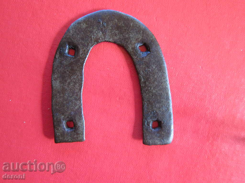 Old soldier's horseshoe horseshoe forged wrought iron - 6 Old soldier's horseshoe horseshoe forged wrought iron - 6