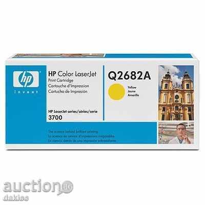 Γνήσιο κασέτας γραφίτη Q2682A HP 311Α για 3700, Κίτρινο