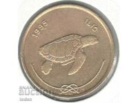 ++ Maldive-50 Laari-1415 (1995) -km # 72-non-magnetic ++