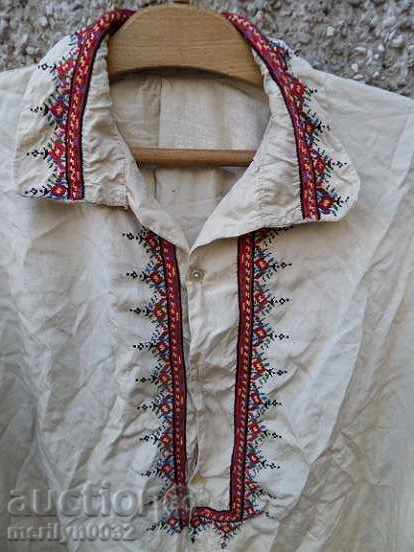 Old male teen silk shirt hand embroidery costume with price 96.00 BGN | € 49.08 Old male teen silk shirt hand embroidery costume with price 96.00 BGN | € 49.08