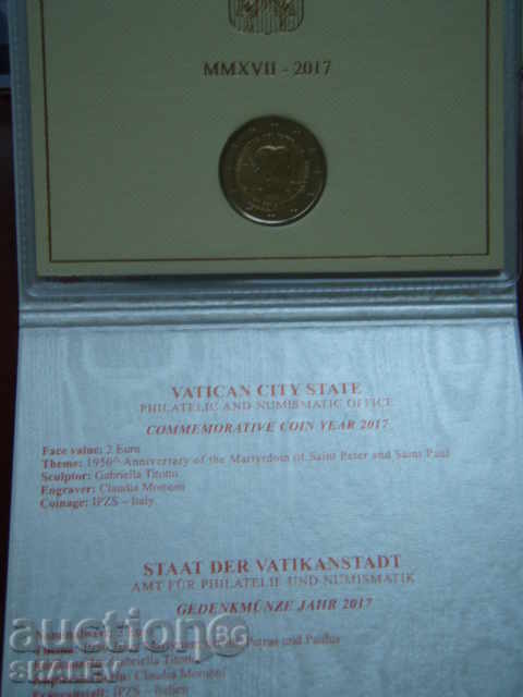 2 Euro 2017 Vaticana (1) "St. Pietro e Paolo" /Vatican/ - 5 2 Euro 2017 Vaticana (1) "St. Pietro e Paolo" /Vatican/ - 5