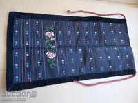 Old woven, embroidered and embroidered apron, costume, sukman