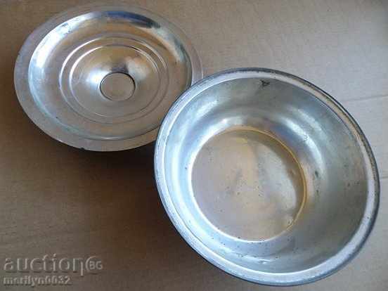 Tinned Sahan lid honey pot baker basan basin with price 119.00 BGN | € 60.84 Tinned Sahan lid honey pot baker basan basin with price 119.00 BGN | € 60.84