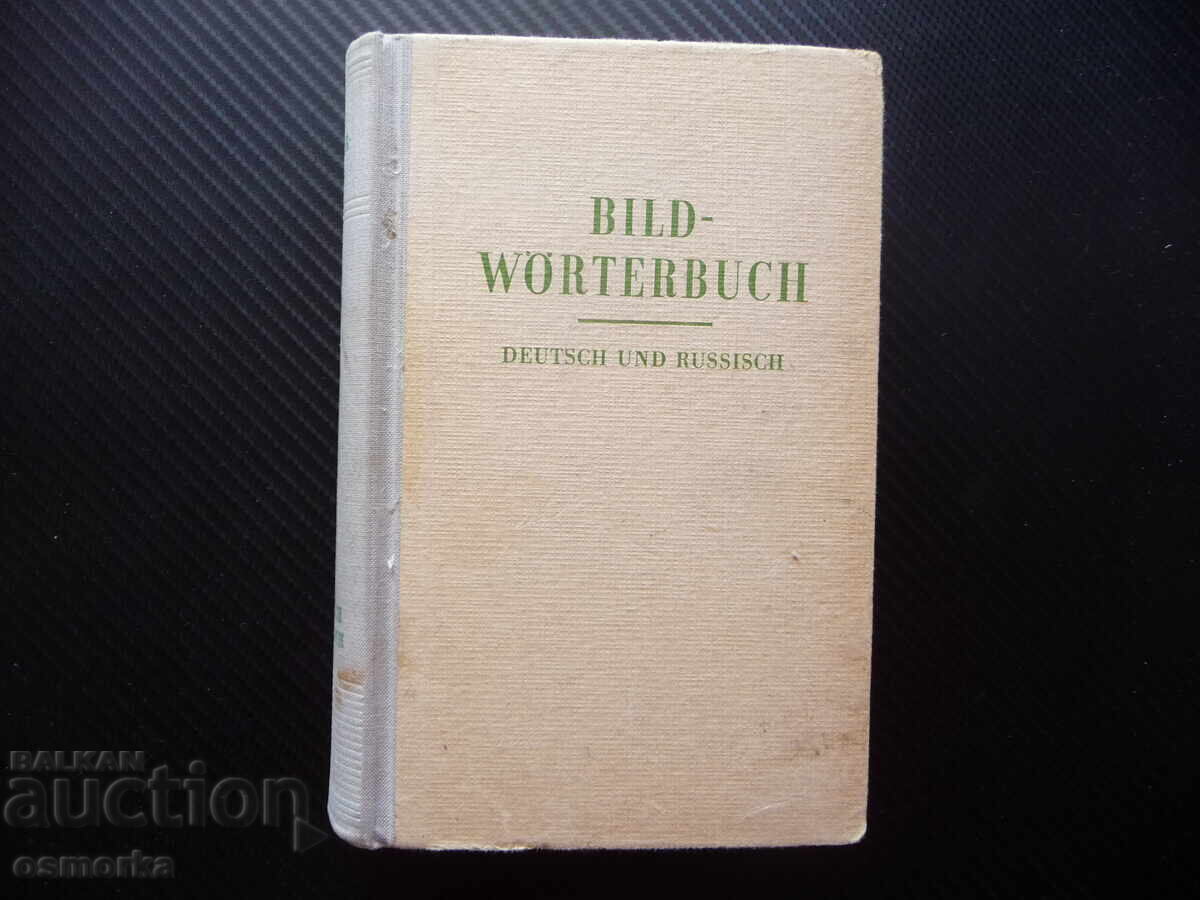 German-Russian dictionary in pictures rare Bild-Worterbuch German-Russian dictionary in pictures rare Bild-Worterbuch