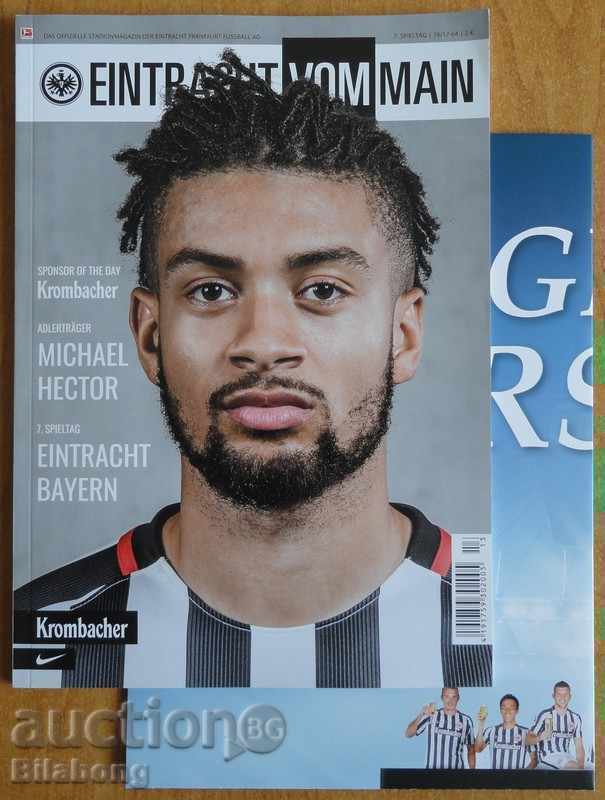 Football magazine Eintracht(F), 15.10.2016 Eintracht-Bayern(M) Football magazine Eintracht(F), 15.10.2016 Eintracht-Bayern(M)