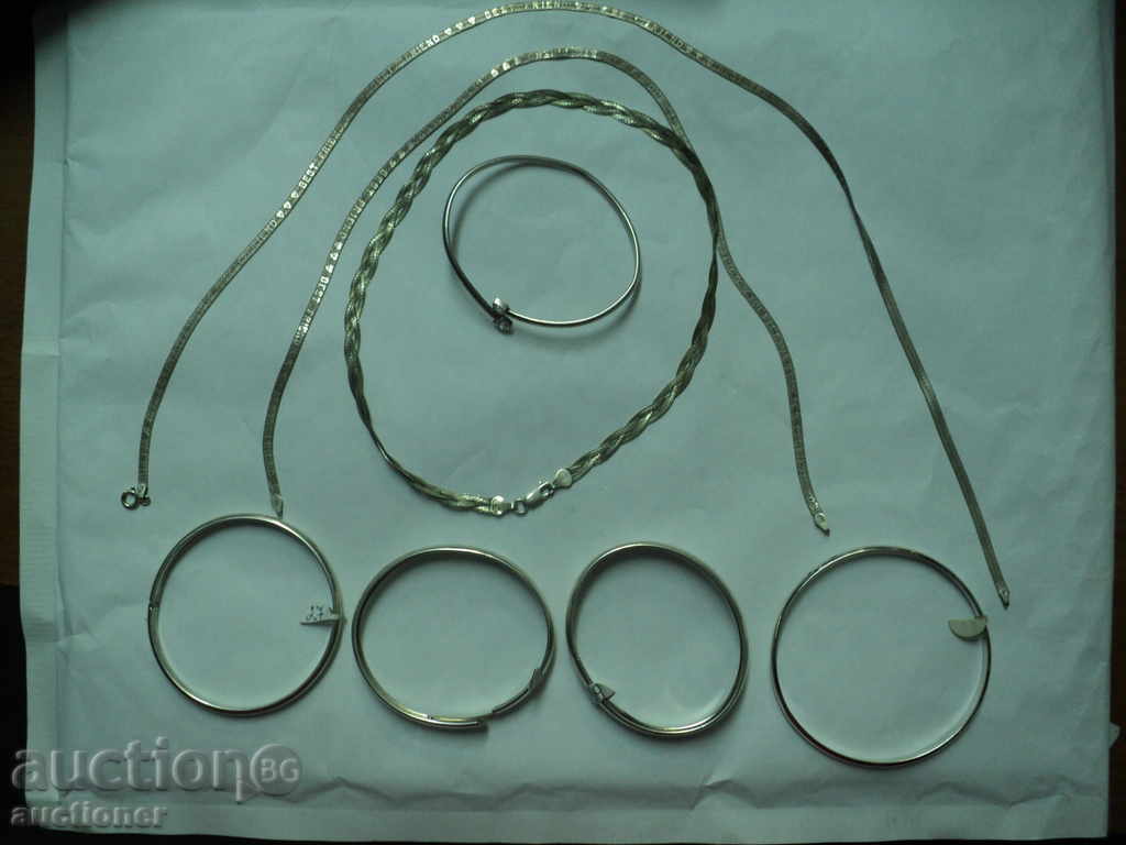 WOMEN'S SILVER BRACELETS AND SETS CHAINS !!!!!!!!!!!!!!!!!!!!!! with price 140.00 BGN | € 71.58 WOMEN'S SILVER BRACELETS AND SETS CHAINS !!!!!!!!!!!!!!!!!!!!!! with price 140.00 BGN | € 71.58