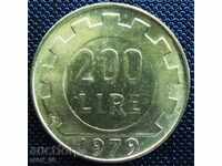 Ιταλία - 200 λίρες το 1979.