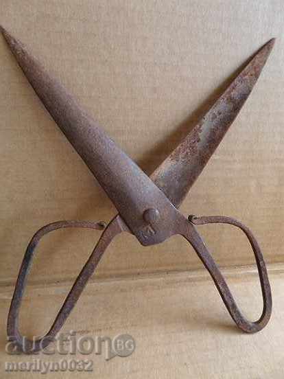 Renaissance forged scissors, wrought iron - 5 Renaissance forged scissors, wrought iron - 5