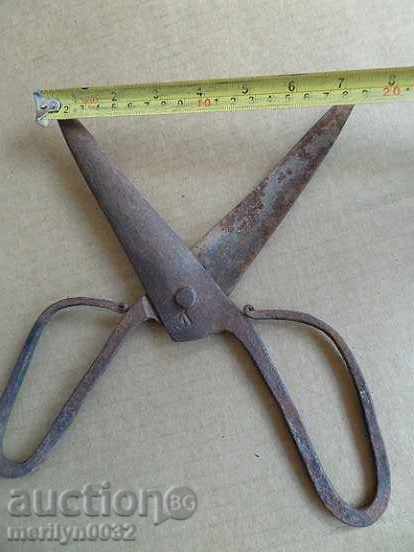 Renaissance forged scissors, wrought iron - 6 Renaissance forged scissors, wrought iron - 6