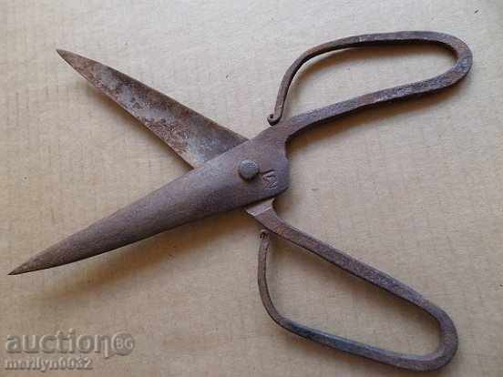 Renaissance forged scissors, wrought iron - 7 Renaissance forged scissors, wrought iron - 7