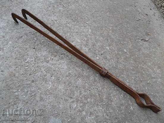 Old hand forged dilaf, wrought iron, mask with price 24.00 BGN | € 12.27