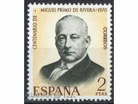 1970. Spain. Miguel Primo de Rivera, Spanish general.