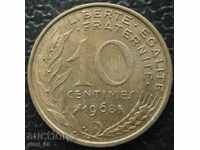 France - 10 centimeters 1968
