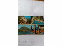 Пощенска картичка Lugano Castagnola 1984