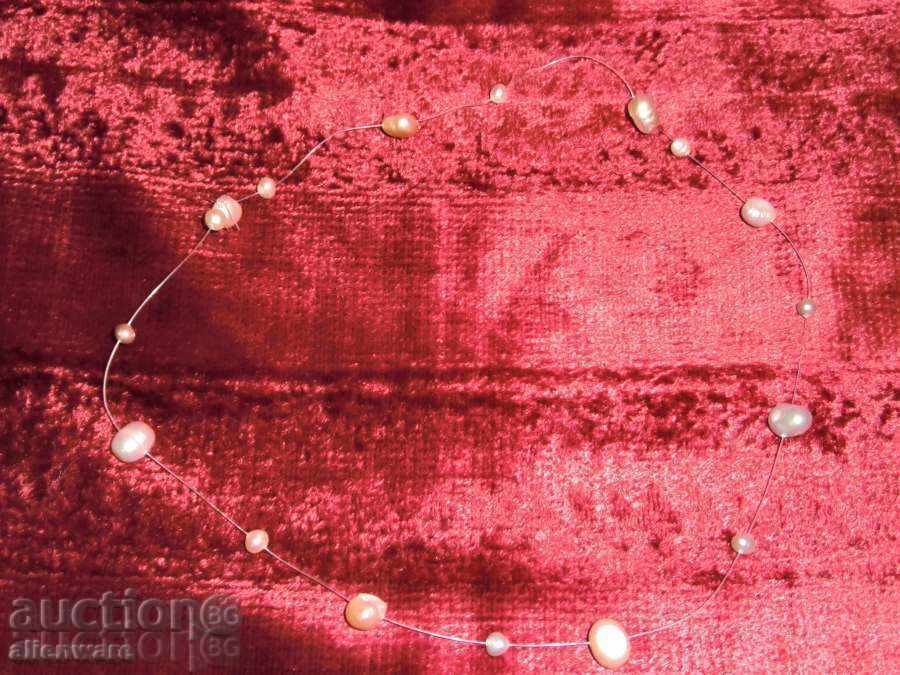 Колие от необработени перли - 5 Колие от необработени перли - 5