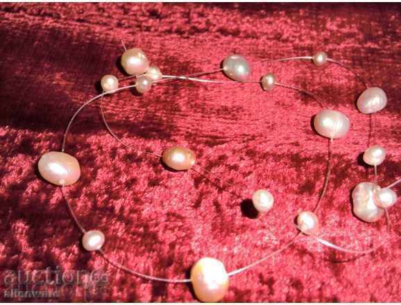 Колие от необработени перли - 6 Колие от необработени перли - 6