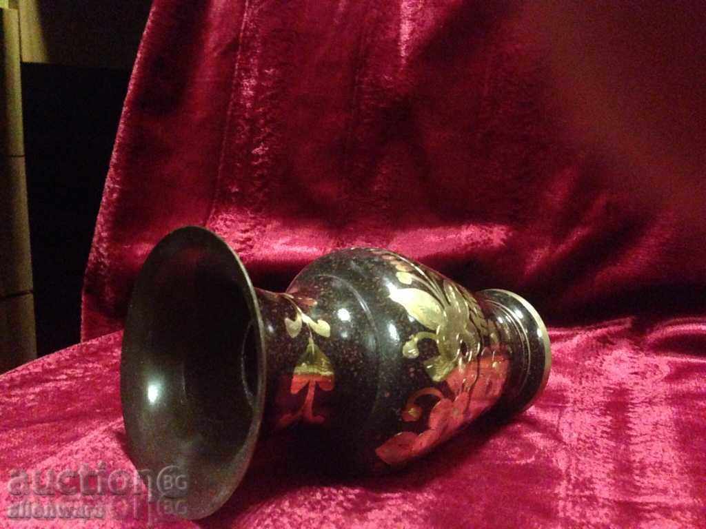 Beautiful brass vase - 3 with price 35.00 BGN | € 17.90 Beautiful brass vase - 3 with price 35.00 BGN | € 17.90