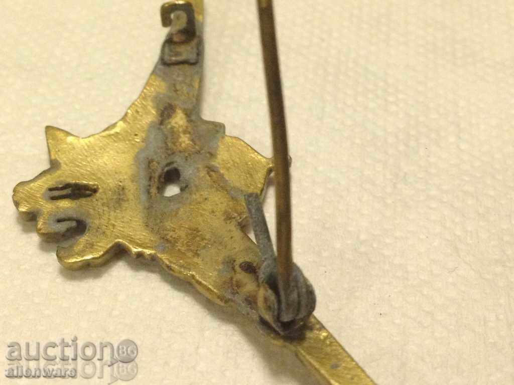 Bronze pilot sign-replica - 6 Bronze pilot sign-replica - 6