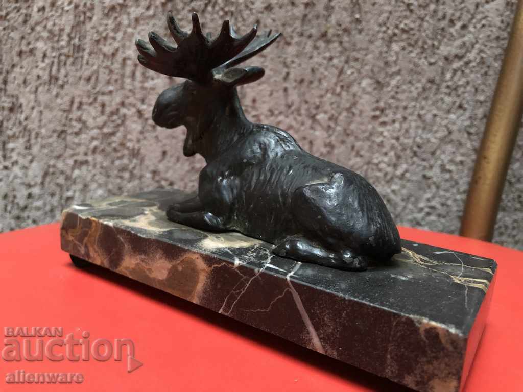 Auction Statuette of moose USSR Auction Statuette of moose USSR