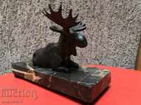 Statuette of moose USSR