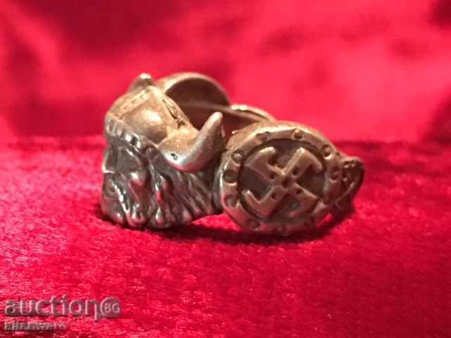 Massive silver ring of SS division Wiking with price 255.00 BGN | € 130.38 Massive silver ring of SS division Wiking with price 255.00 BGN | € 130.38