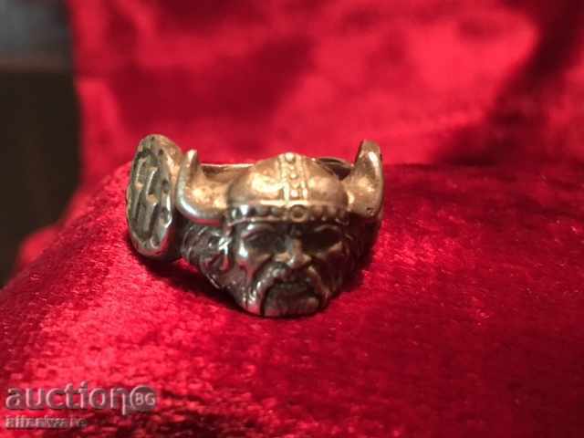 Massive silver ring of SS division Wiking - 5 Massive silver ring of SS division Wiking - 5