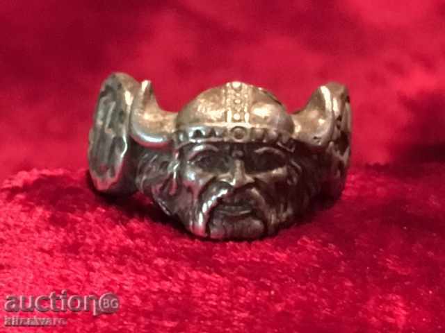 Massive silver ring of SS division Wiking - 6 Massive silver ring of SS division Wiking - 6