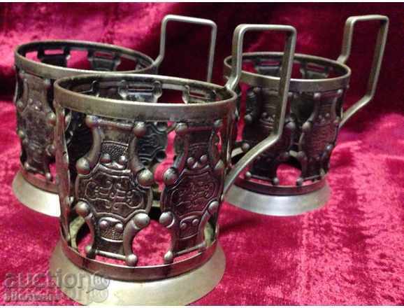 Ρωσική podstakani από ασήμι - 5 Ρωσική podstakani από ασήμι - 5