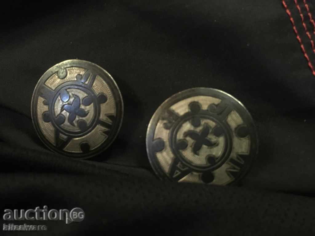 Стари сребърни бутонели - 5 Стари сребърни бутонели - 5