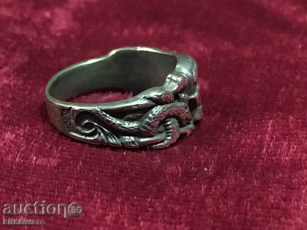 Delivery of Silver German ring SS Bandenkampf -2 Delivery of Silver German ring SS Bandenkampf -2