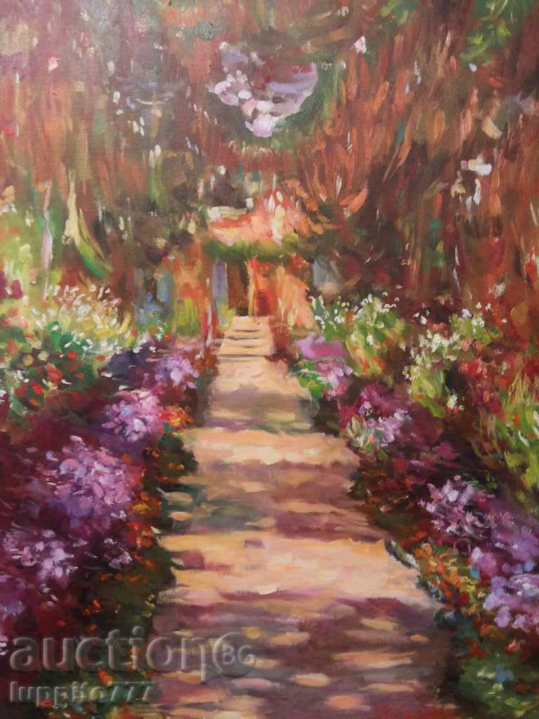 Auction painting - oil - canvas Auction painting - oil - canvas