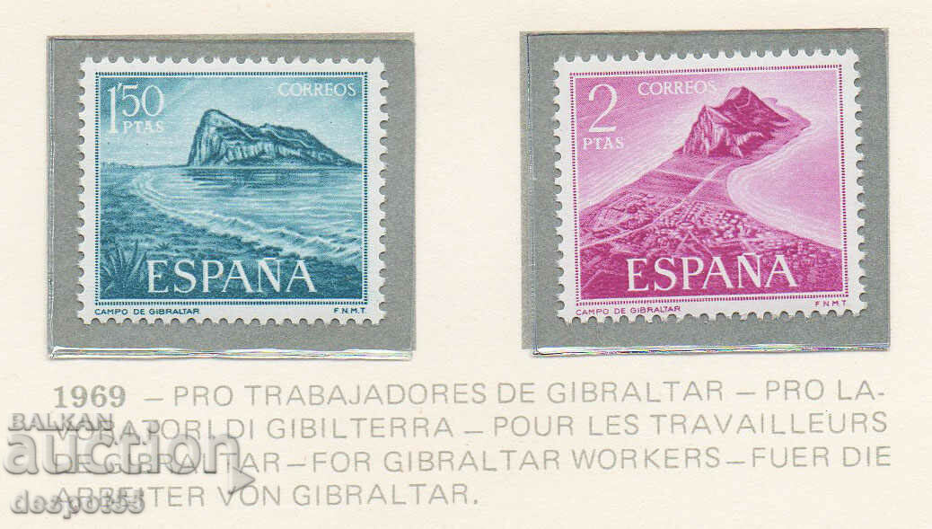1969. Spain. Regular - Gibraltar.