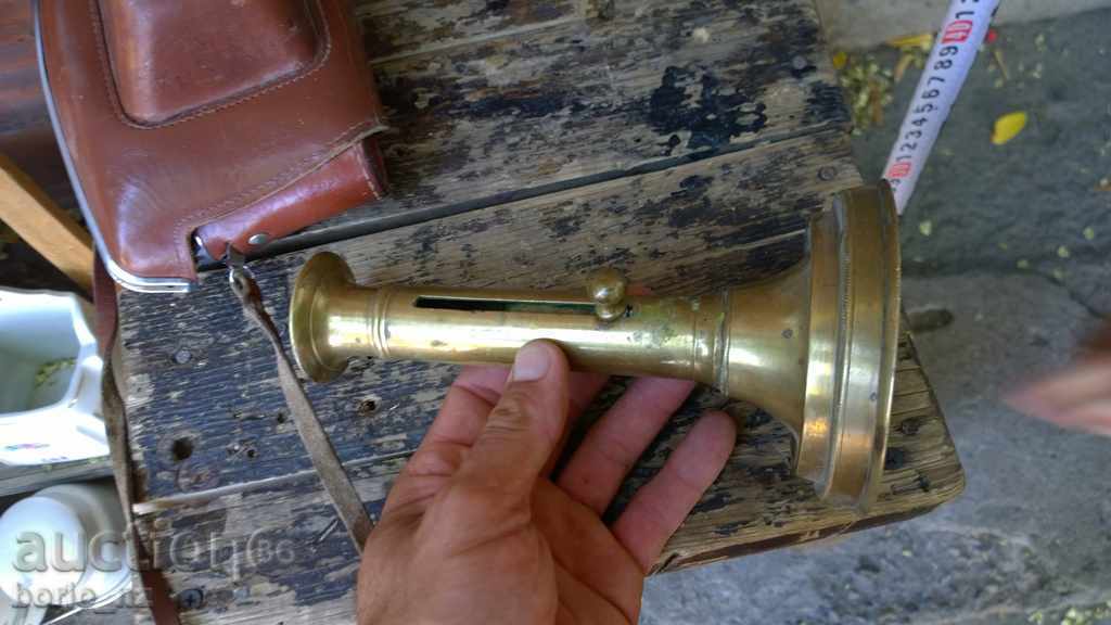 8534. STAR MAKER BRONZE CANDLE WITH MECHANISM FOR LUBRICANTS with price 28.00 BGN | € 14.32 8534. STAR MAKER BRONZE CANDLE WITH MECHANISM FOR LUBRICANTS with price 28.00 BGN | € 14.32