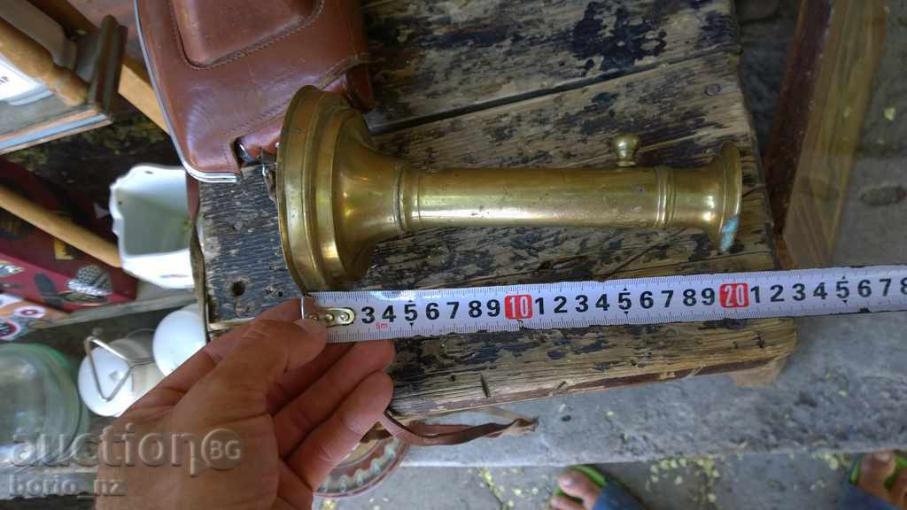 8534. STAR MAKER BRONZE CANDLE WITH MECHANISM FOR LUBRICANTS - 6 8534. STAR MAKER BRONZE CANDLE WITH MECHANISM FOR LUBRICANTS - 6