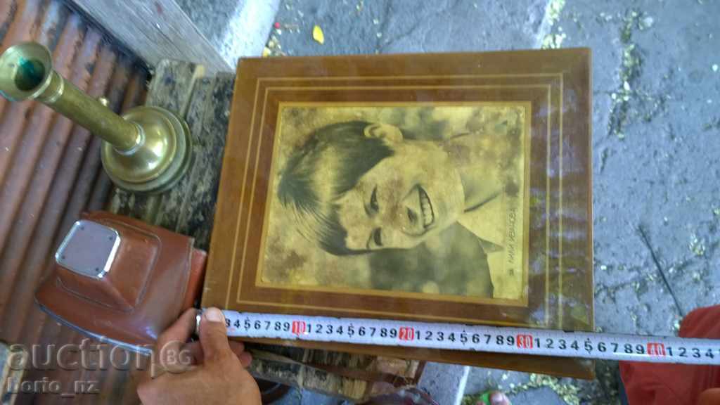 8535. ЛИЛИ ИВАНОВА СТАРА СНИМКА С ПОЛИТУРА - 5 8535. ЛИЛИ ИВАНОВА СТАРА СНИМКА С ПОЛИТУРА - 5