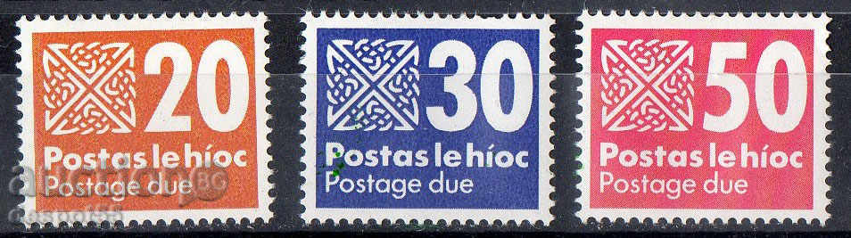 1985. Η Ιρλανδία. Γραμματόσημα. Αριθμοί.